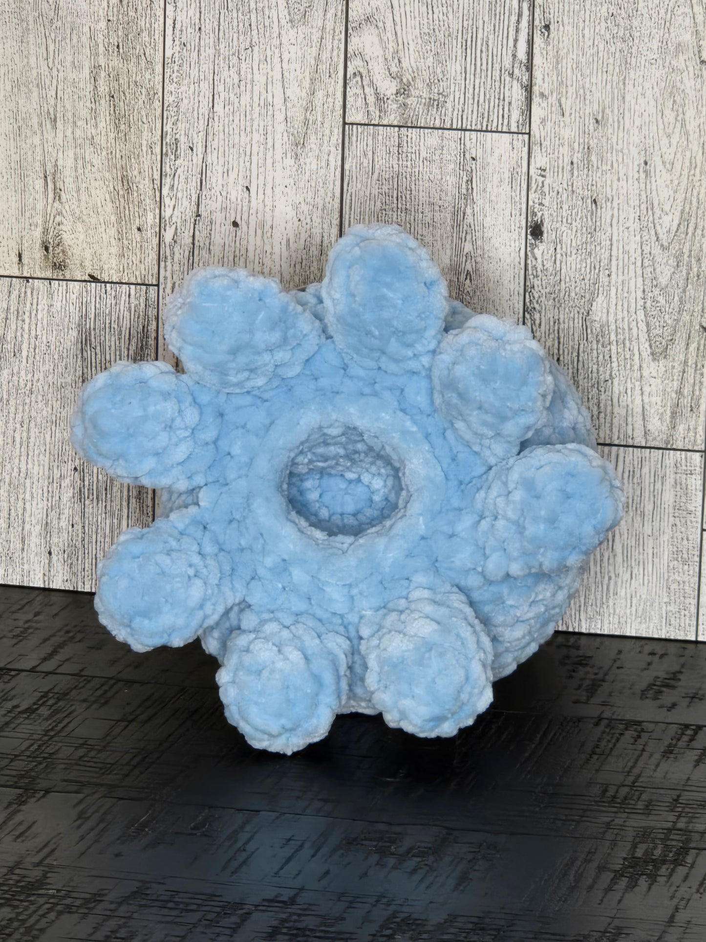 Octopus Mommy W/Baby -Light Blue